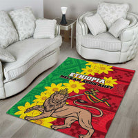 Ethiopia Enkutatash Melkam Addis Amet Area Rug With Bidens Macroptera - Wonder Print Shop