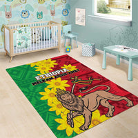 Ethiopia Enkutatash Melkam Addis Amet Area Rug With Bidens Macroptera - Wonder Print Shop