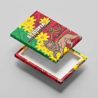 Ethiopia Enkutatash Melkam Addis Amet Canvas Wall Art With Bidens Macroptera - Wonder Print Shop