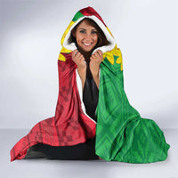 Ethiopia Enkutatash Melkam Addis Amet Hooded Blanket With Bidens Macroptera