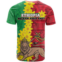 Ethiopia Enkutatash Melkam Addis Amet T Shirt With Bidens Macroptera - Wonder Print Shop