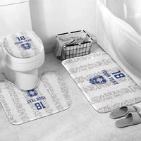Custom York Minstrel Spirit Bathroom Set Norse Viking Pattern White Version - Wonder Print Shop