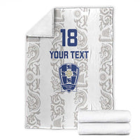 Custom York Minstrel Spirit Blanket Norse Viking Pattern White Version - Wonder Print Shop
