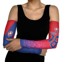 Custom York Heritage Minstrel Arm Sleeves White Rose of York Patterns - Wonder Print Shop