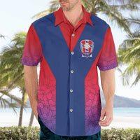 Custom York Heritage Minstrel Hawaiian Shirt White Rose of York Patterns - Wonder Print Shop