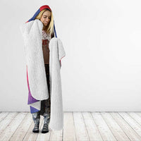 Custom York Heritage Minstrel Hooded Blanket White Rose of York Patterns - Wonder Print Shop