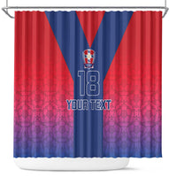 Custom York Heritage Minstrel Shower Curtain White Rose of York Patterns - Wonder Print Shop