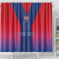 Custom York Heritage Minstrel Shower Curtain White Rose of York Patterns - Wonder Print Shop