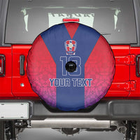 Custom York Heritage Minstrel Spare Tire Cover White Rose of York Patterns - Wonder Print Shop