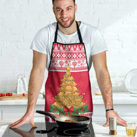 Poland Christmas Apron Oh Pierogi Tree - Wonder Print Shop