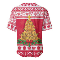 Poland Christmas Baseball Jersey Oh Pierogi Tree - Wonder Print Shop