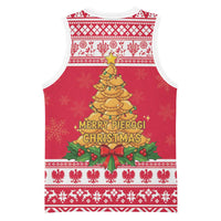 Poland Christmas Basketball Jersey Oh Pierogi Tree - Wonder Print Shop