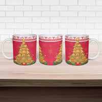 Poland Christmas Ceramic Mug Oh Pierogi Tree - Wonder Print Shop