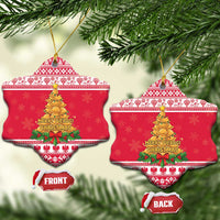 Poland Christmas Ceramic Ornament Oh Pierogi Tree - Wonder Print Shop