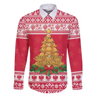 Poland Christmas Family Matching Puletasi and Hawaiian Shirt Oh Pierogi Tree - Wonder Print Shop