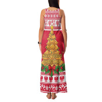 Poland Christmas Family Matching Tank Maxi Dress and Hawaiian Shirt Oh Pierogi Tree - Wonder Print Shop