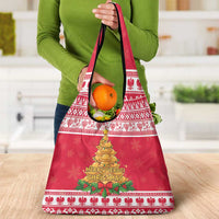 Poland Christmas Grocery Bag Oh Pierogi Tree - Wonder Print Shop