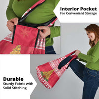 Poland Christmas Grocery Bag Oh Pierogi Tree - Wonder Print Shop