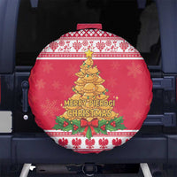 Poland Christmas Spare Tire Cover Oh Pierogi Tree - Wonder Print Shop