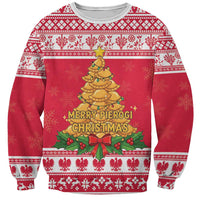 Poland Christmas Sweatshirt Oh Pierogi Tree - Wonder Print Shop