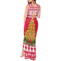Poland Christmas Tank Maxi Dress Oh Pierogi Tree - Wonder Print Shop