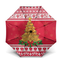 Poland Christmas Umbrella Oh Pierogi Tree - Wonder Print Shop