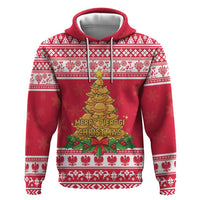 Poland Christmas Zip Hoodie Oh Pierogi Tree - Wonder Print Shop