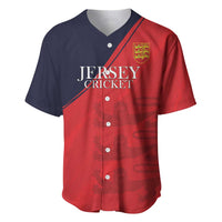 Custom Bailiwick of Jersey Cricket Baseball Jersey Jer Lions Champion Red Version - Wonder Print Shop