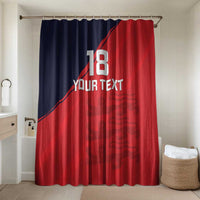 Custom Bailiwick of Jersey Cricket Bathroom Set Jer Lions Champion Red Version - Wonder Print Shop