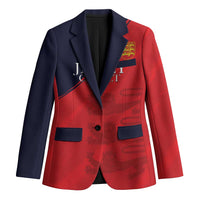 Custom Bailiwick of Jersey Cricket Blazer Jer Lions Champion Red Version - Wonder Print Shop