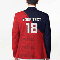 Custom Bailiwick of Jersey Cricket Blazer Jer Lions Champion Red Version - Wonder Print Shop