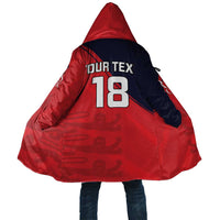 Custom Bailiwick of Jersey Cricket Cloak Jer Lions Champion Red Version - Wonder Print Shop