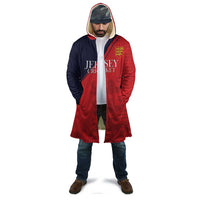 Custom Bailiwick of Jersey Cricket Cloak Jer Lions Champion Red Version - Wonder Print Shop