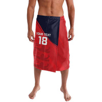 Custom Bailiwick of Jersey Cricket Lavalava Jer Lions Champion Red Version - Wonder Print Shop