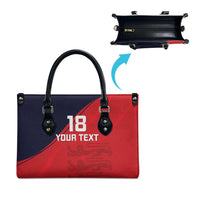 Custom Bailiwick of Jersey Cricket Leather Bag Jer Lions Champion Red Version - Wonder Print Shop