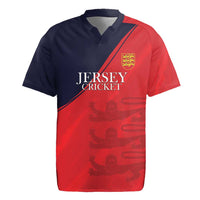 Custom Bailiwick of Jersey Cricket Rugby Jersey Jer Lions Champion Red Version - Wonder Print Shop