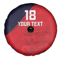Custom Bailiwick of Jersey Cricket Spare Tire Cover Jer Lions Champion Red Version - Wonder Print Shop