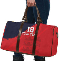 Custom Bailiwick of Jersey Cricket Travel Bag Jer Lions Champion Red Version - Wonder Print Shop