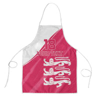Custom Bailiwick of Jersey Cricket Apron Jer Lions Champion Pink Version - Wonder Print Shop