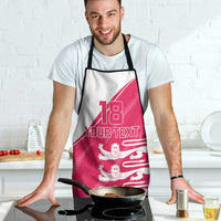 Custom Bailiwick of Jersey Cricket Apron Jer Lions Champion Pink Version - Wonder Print Shop