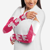 Custom Bailiwick of Jersey Cricket Arm Sleeves Jer Lions Champion Pink Version - Wonder Print Shop