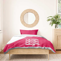 Custom Bailiwick of Jersey Cricket Bedding Set Jer Lions Champion Pink Version - Wonder Print Shop