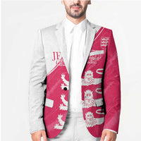 Custom Bailiwick of Jersey Cricket Blazer Jer Lions Champion Pink Version - Wonder Print Shop