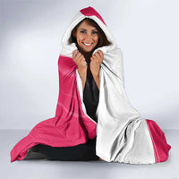 Custom Bailiwick of Jersey Cricket Hooded Blanket Jer Lions Champion Pink Version - Wonder Print Shop