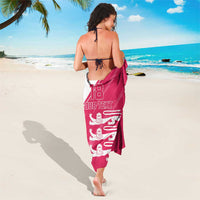 Custom Bailiwick of Jersey Cricket Sarong Jer Lions Champion Pink Version - Wonder Print Shop