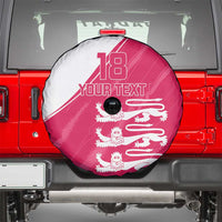 Custom Bailiwick of Jersey Cricket Spare Tire Cover Jer Lions Champion Pink Version - Wonder Print Shop
