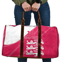 Custom Bailiwick of Jersey Cricket Travel Bag Jer Lions Champion Pink Version - Wonder Print Shop