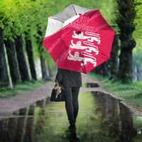 Custom Bailiwick of Jersey Cricket Umbrella Jer Lions Champion Pink Version - Wonder Print Shop