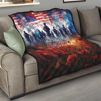 USA Veterans Day Quilt All Gave Some With Poppy Patterns - Wonder Print Shop