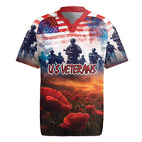 USA Veterans Day Rugby Jersey All Gave Some With Poppy Patterns - Wonder Print Shop